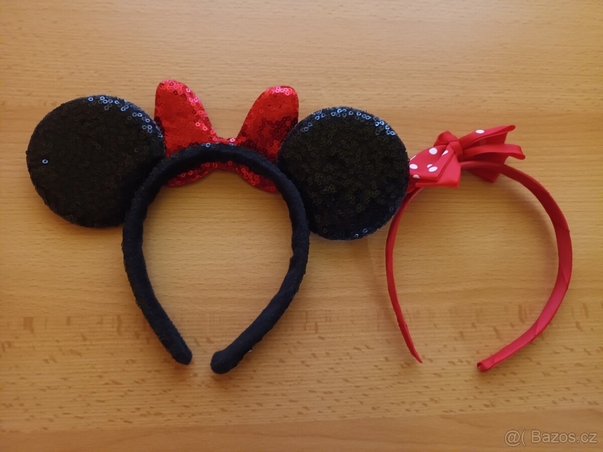 Dvě čelenky Minnie - 2