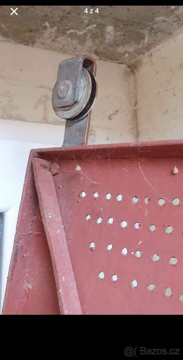 Plechové posuvné dveře - 2