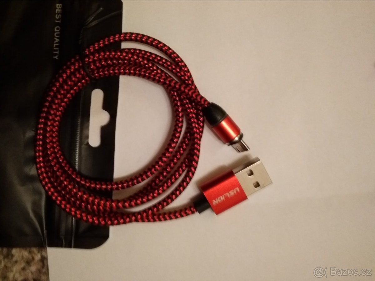 nabijeci kabel micro USB magneticke - 2