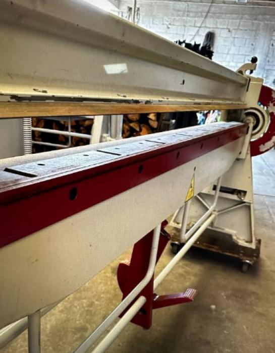 Ohýbačky - plechu Cidan 2m 1,25mm - 2