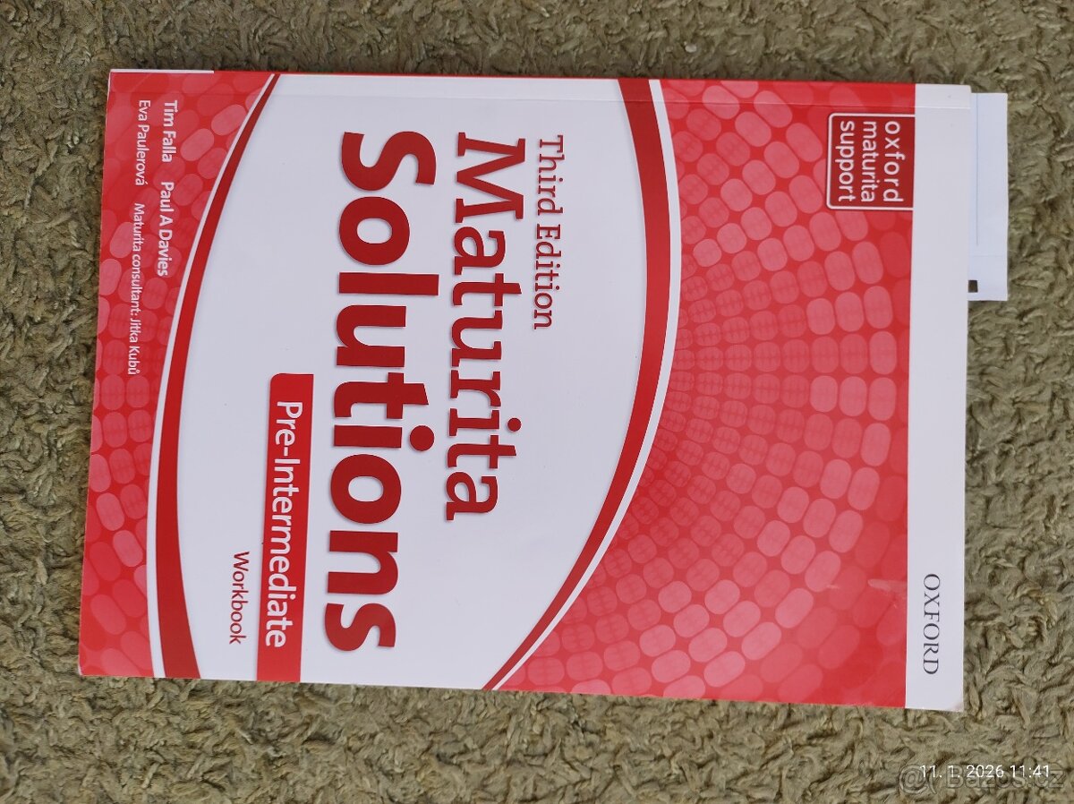 Učebnice a PSangličtiny Maturita Solutions Pre-Intermediate - 2