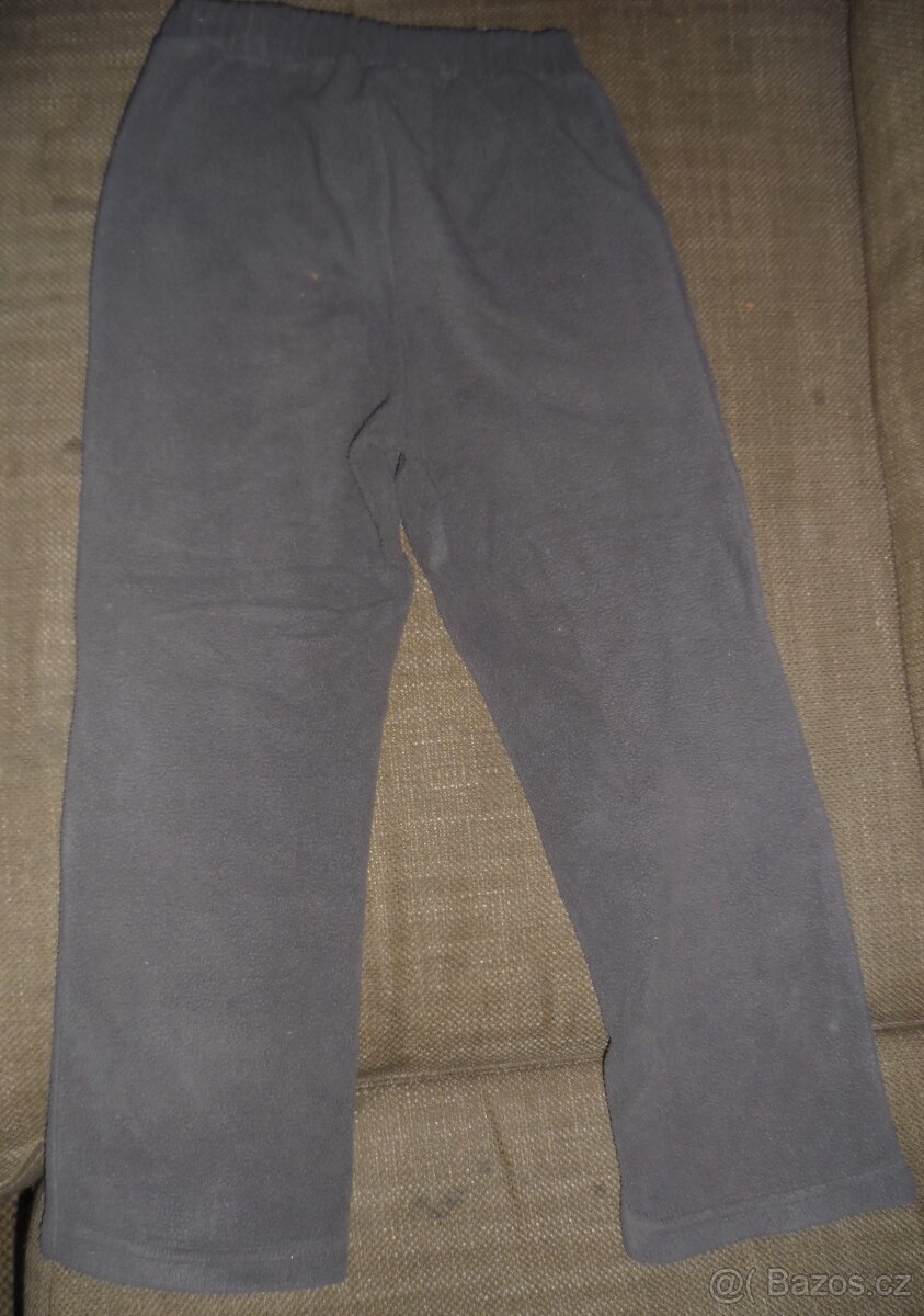 Fleesové tepláky vel.128 - 2