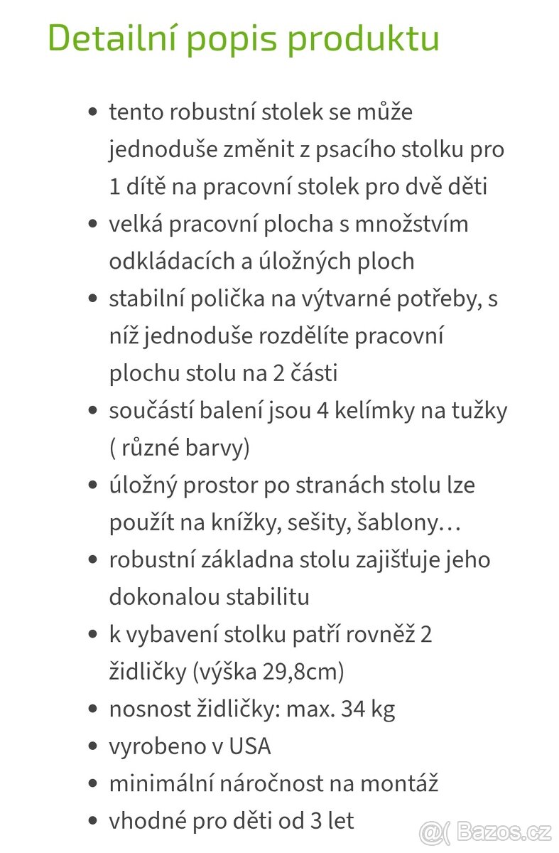Prodám dětský stolek step 2 - 2
