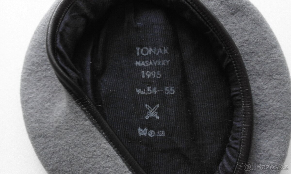 AČR Baret /šedý (vel.54-55) - 2