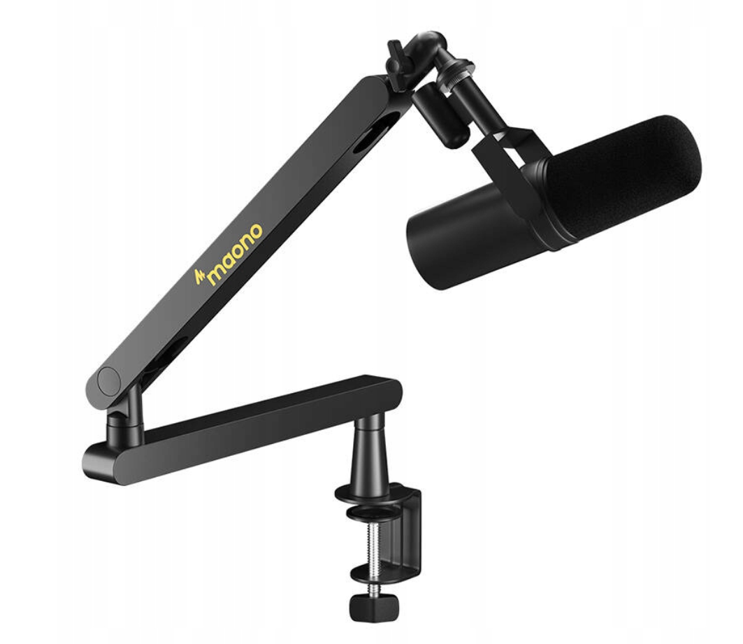 Prodám podcastový mikrofon RODE PODMIC + držák/ rameno maono - 2