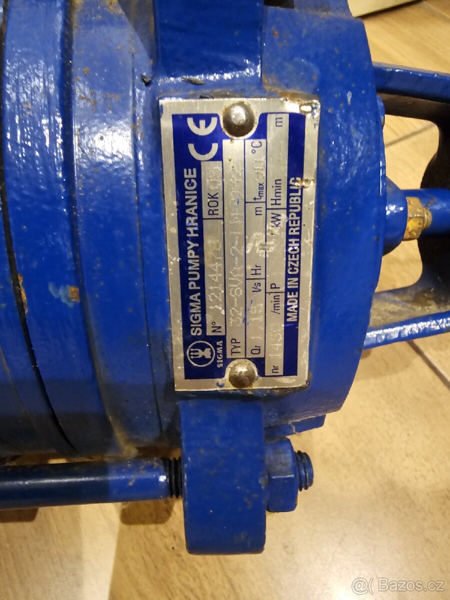 SIGMA vodní cerpadlo - 2