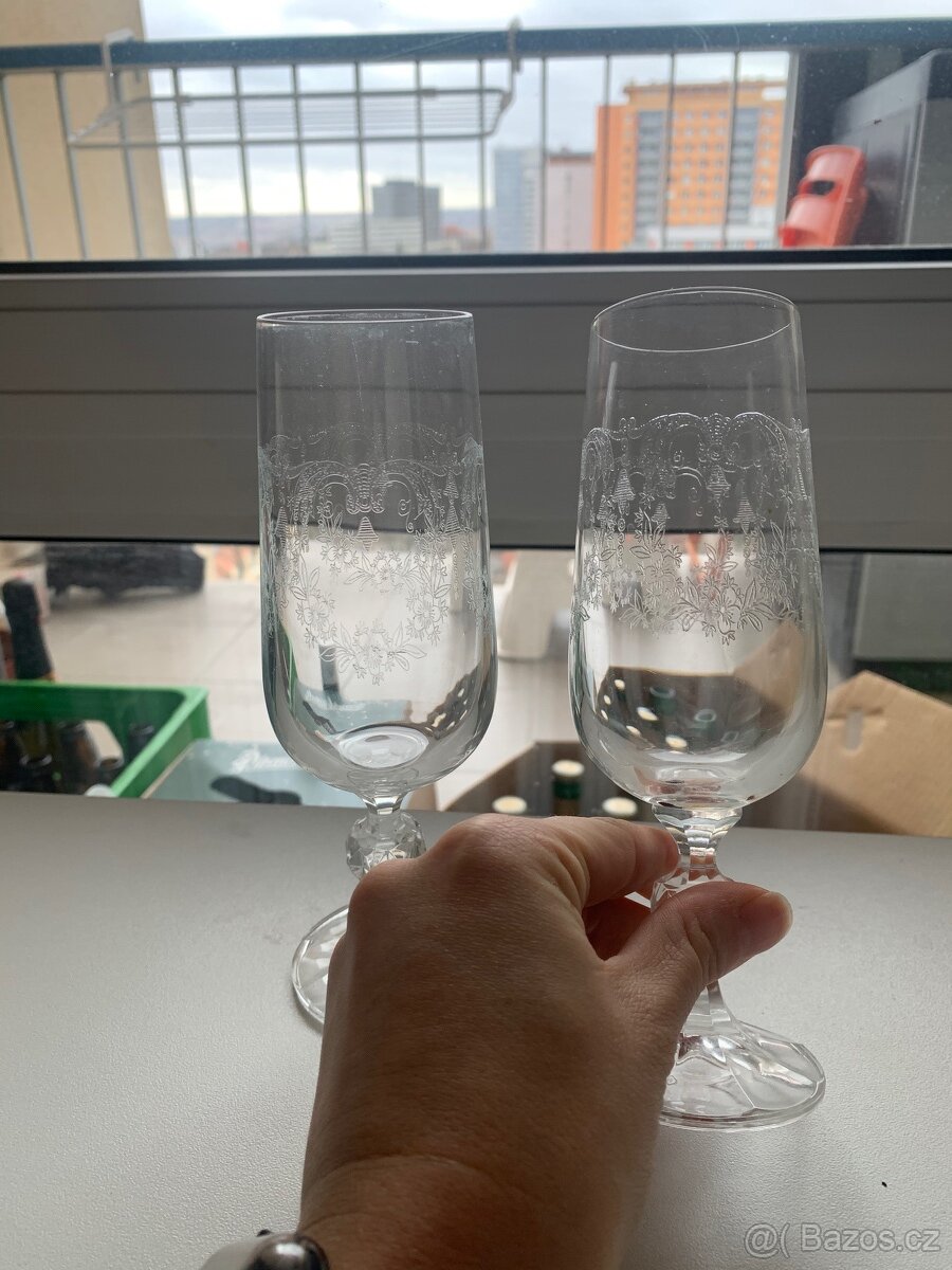 Dvě skleničky na sekt - 2