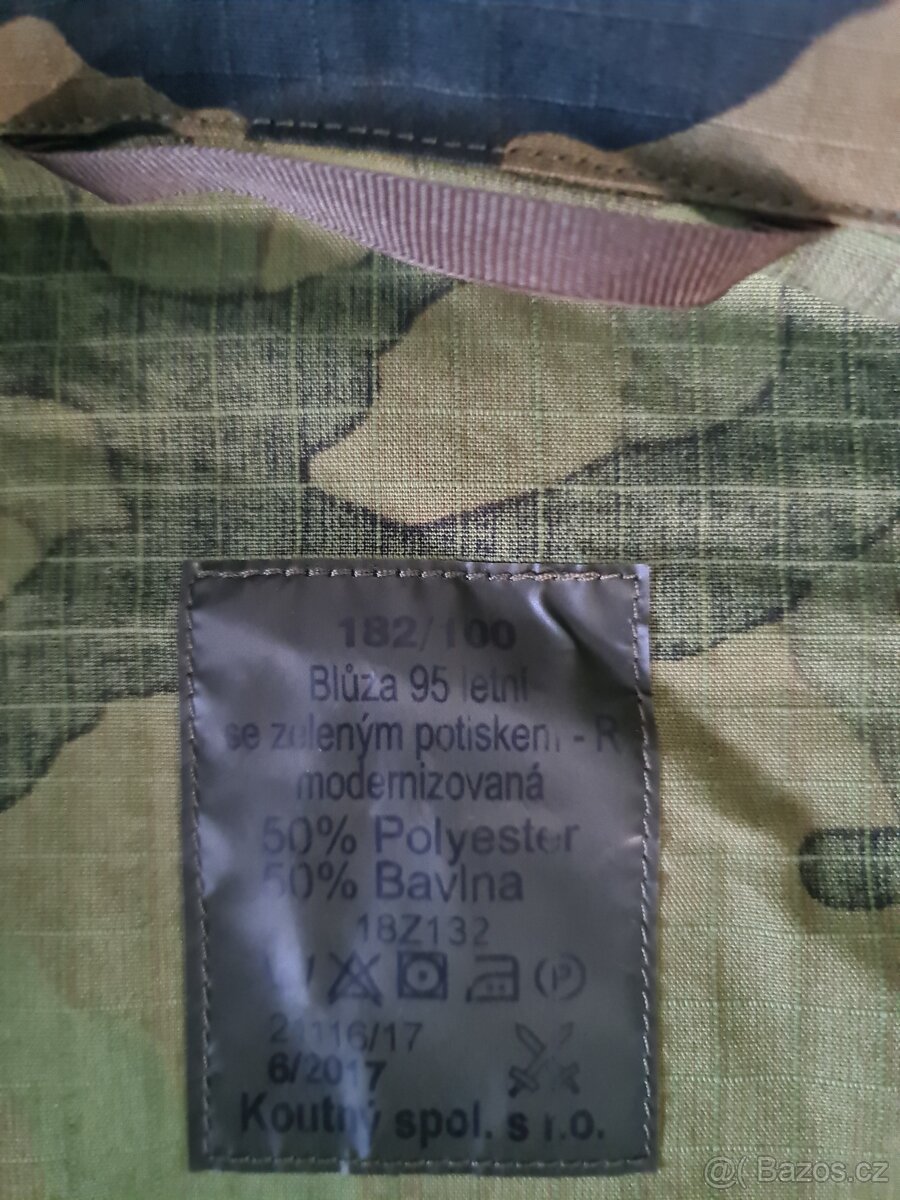 Blůza a kalhoty Rip stop vz. 95 nové - 2