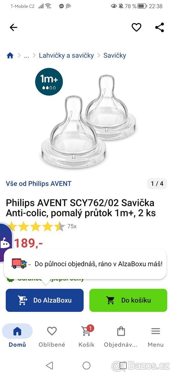 Ohřívač lahví Philips Avent plus lahvičky, savičky, víčka - 2