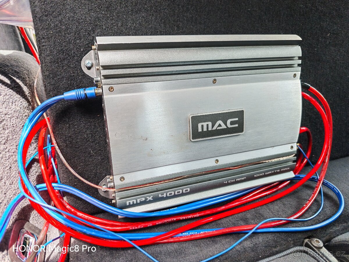 Subwoofer+zesilovač+kapacitor - 2