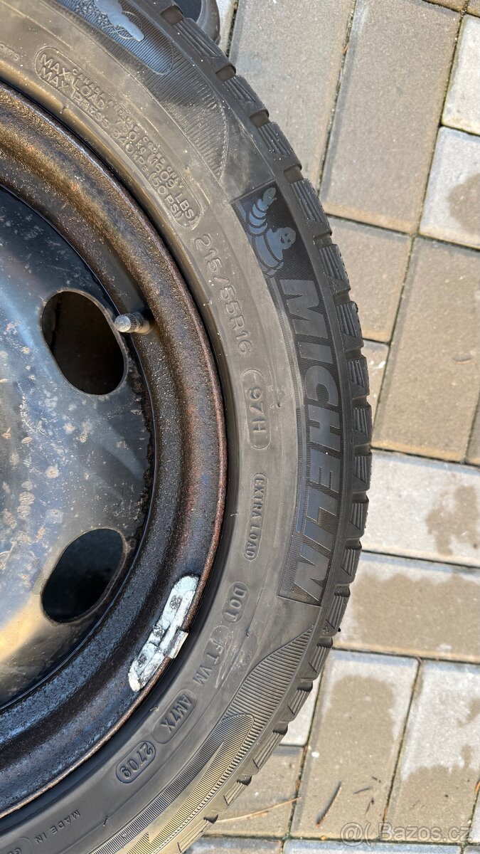 Plechove disky 16” včetně pneumatik - 2