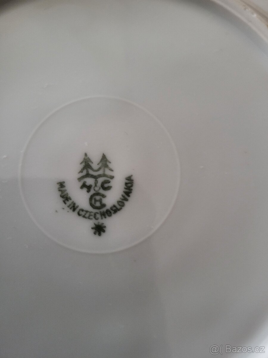 porcelánové talíře - 2