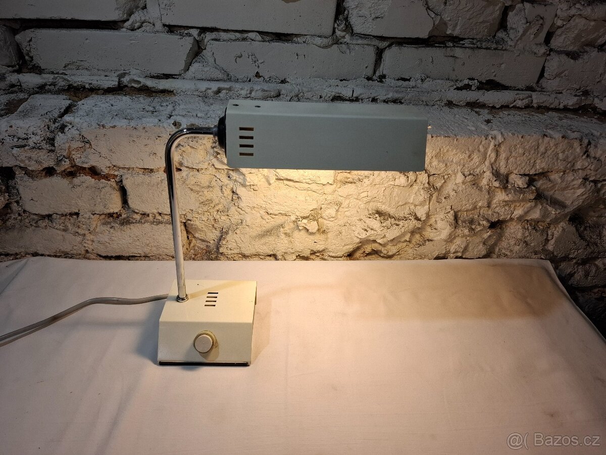 Retro stolní lampa Napako – Josef Hůrka – TOP stav - 2