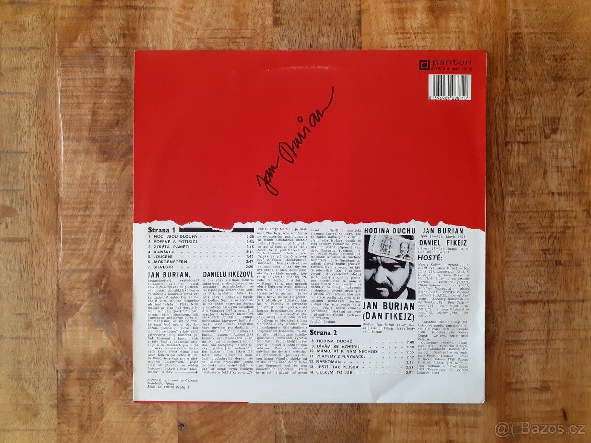 LP: Jan Burian - Hodina duchů - 2