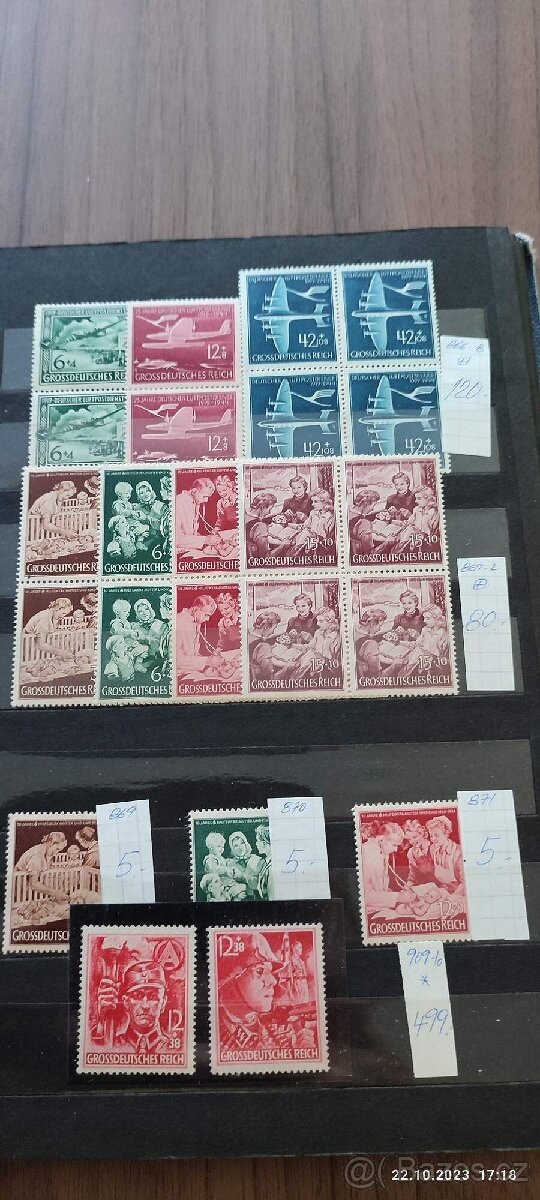 Prodám album filatelie c.60 GrossDeutsches Reich - 2