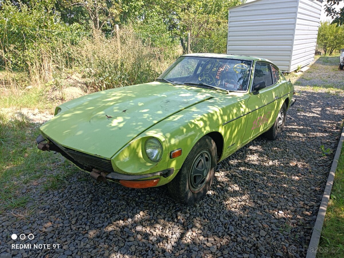 Datsun 240Z, manuál - 2