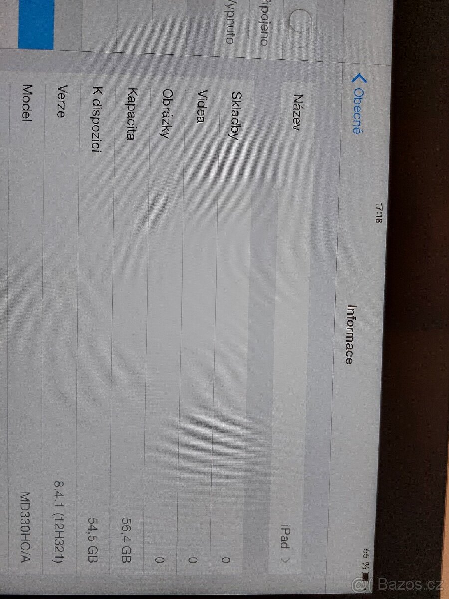 Tablet Apple iPad 3 64GB iOS 8.4.1 Jailbreak - 2