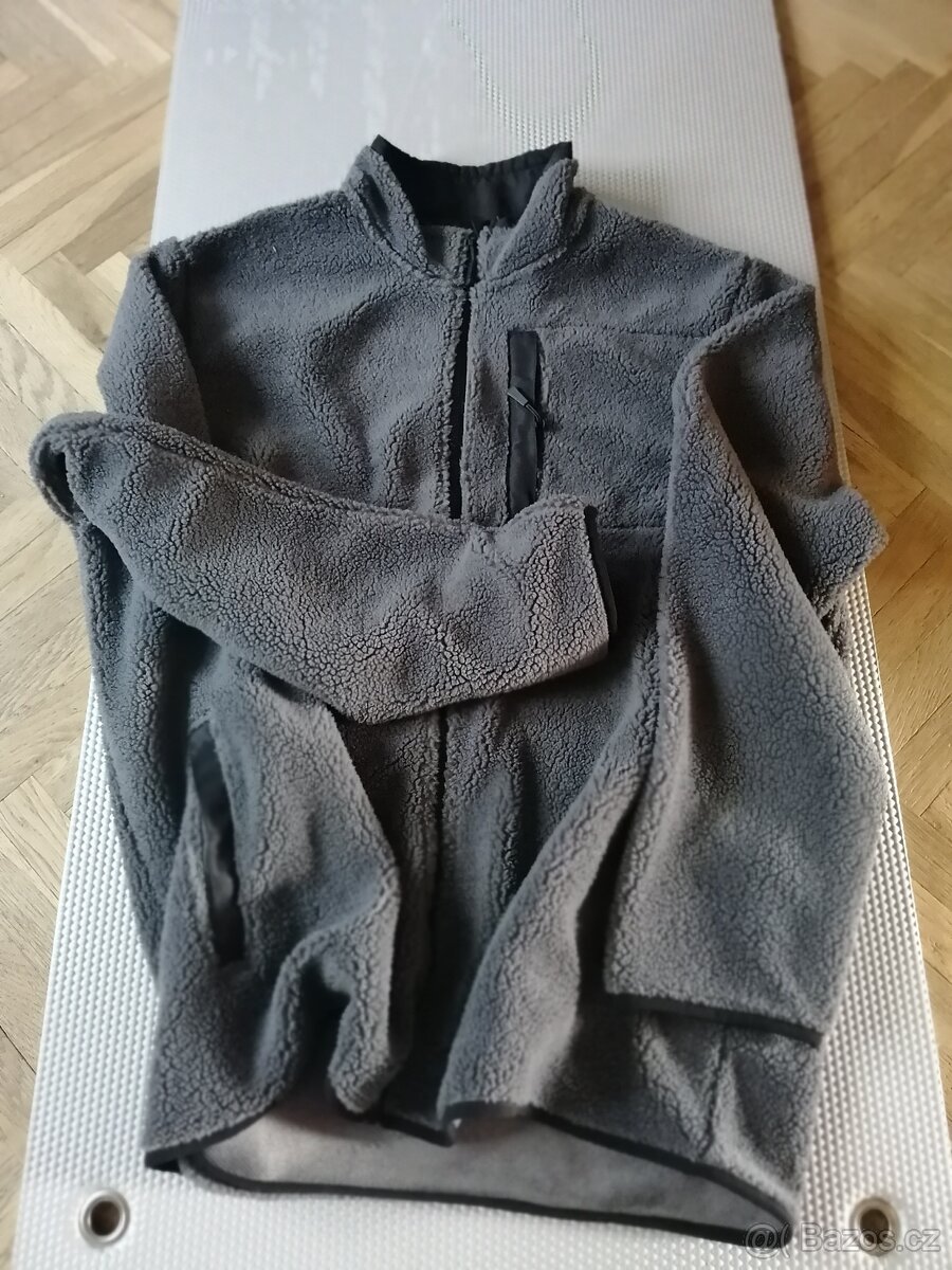 Pánská mikina/bunda XL - kožíšek fleece - 2