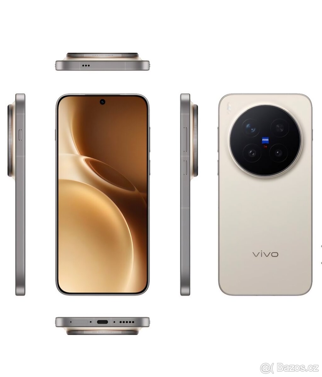 Vivo X300 Pro 5G 16 GB / 512 GB béžový s Gripem a rychlonab - 2