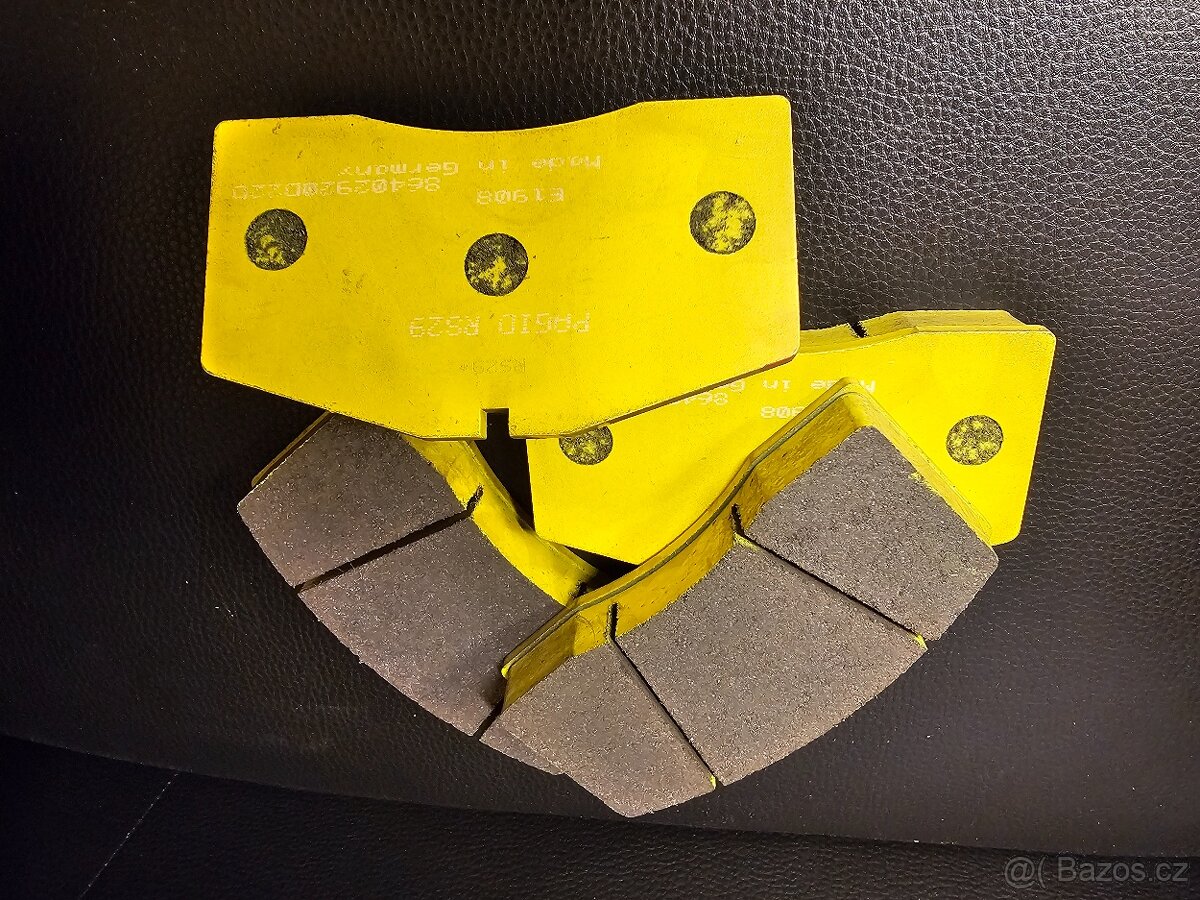 PAGID brzdové destičky Porsche 996 - přední - 2
