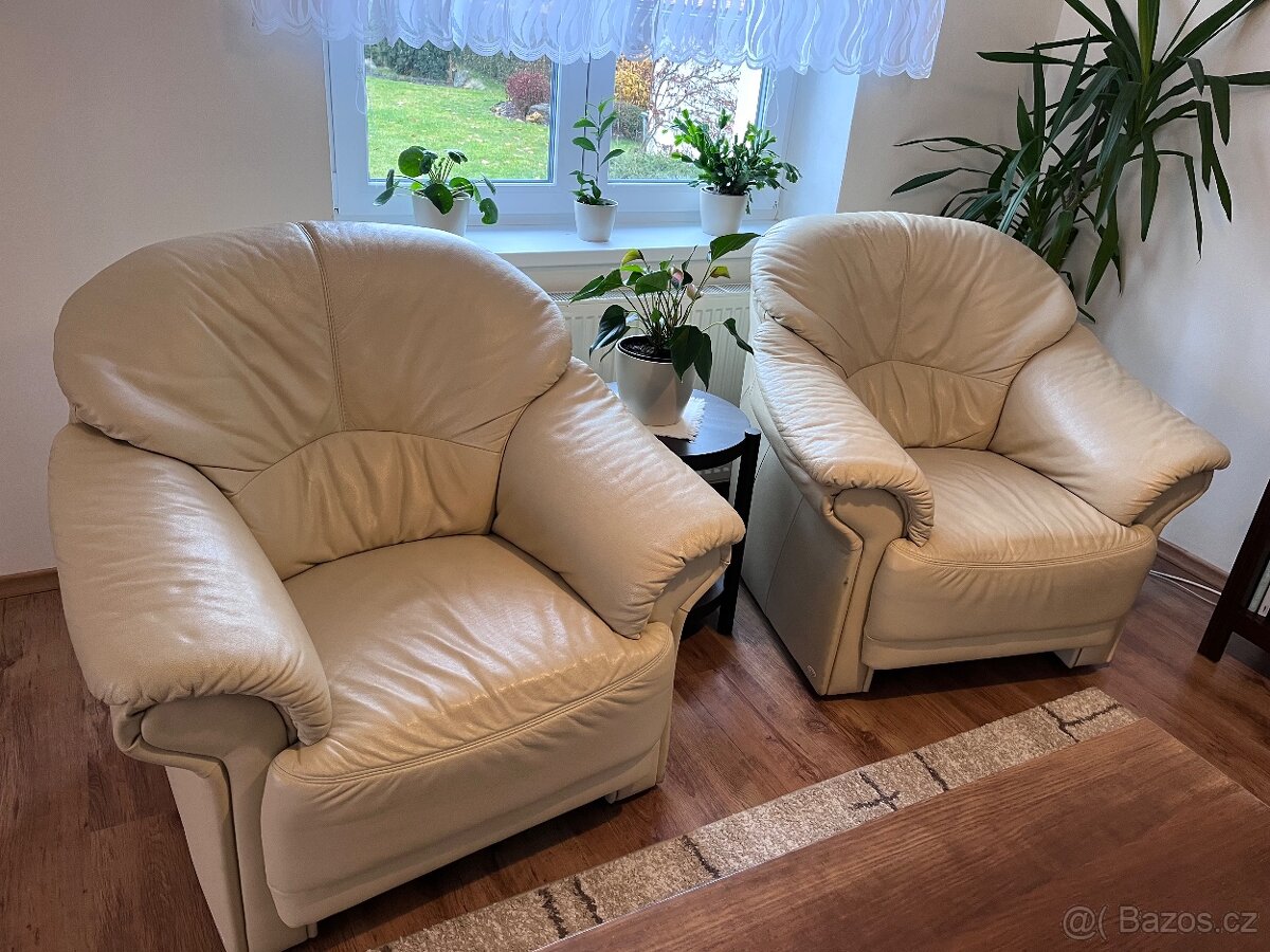 Kožená sedací souprava - 2