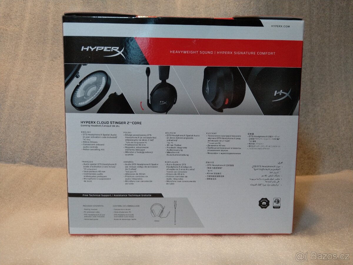 Herní sluchátka HyperX Stinger 2 Core - 2