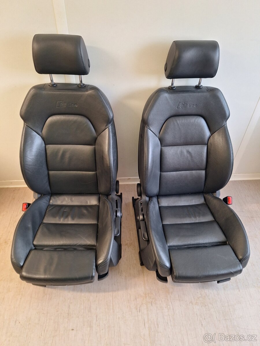 Audi A6 c6 4f sline s-line sedacky kozene - 2