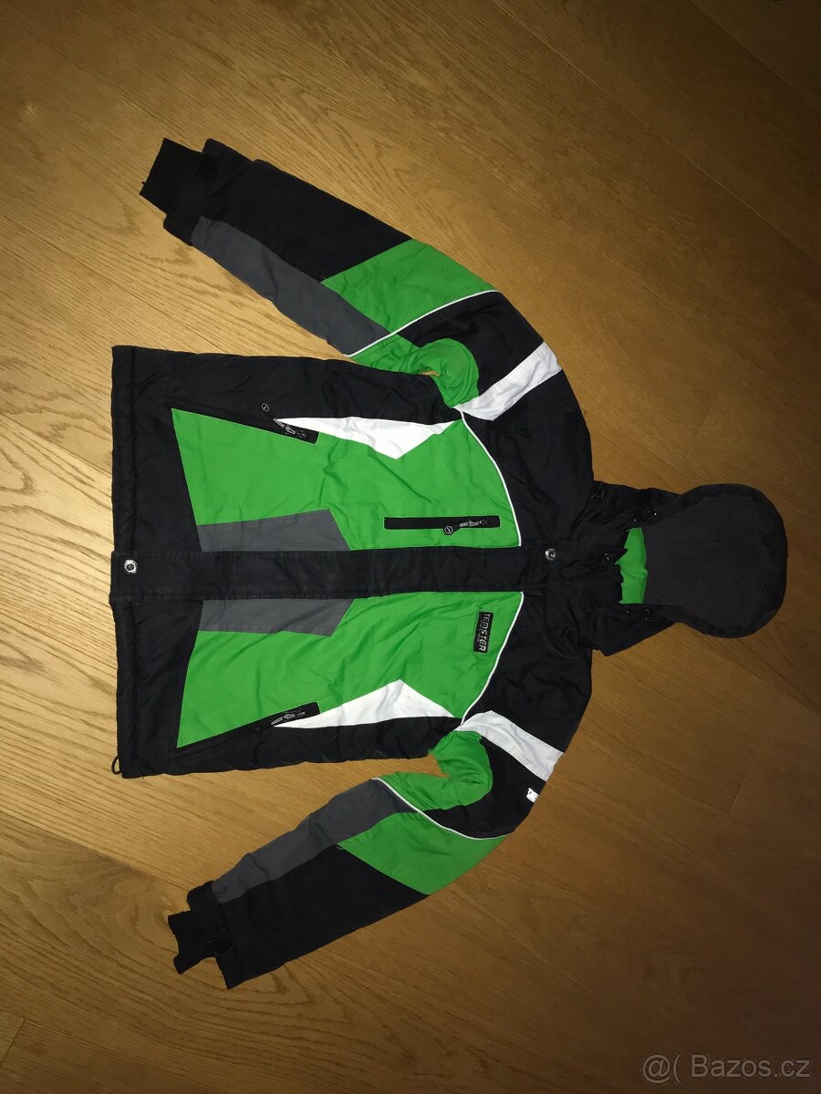 2 x zimní nepromokavá bunda vel. 152 - 2