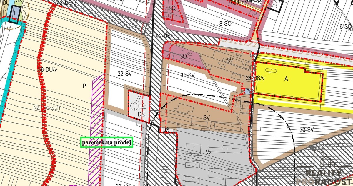 Prodej komerčního pozemku 3529 m2 v Lipůvce - 2