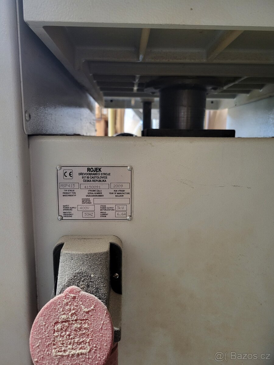 Rojek srovnávací a tloušťkovací frézka MSP 415 - 2