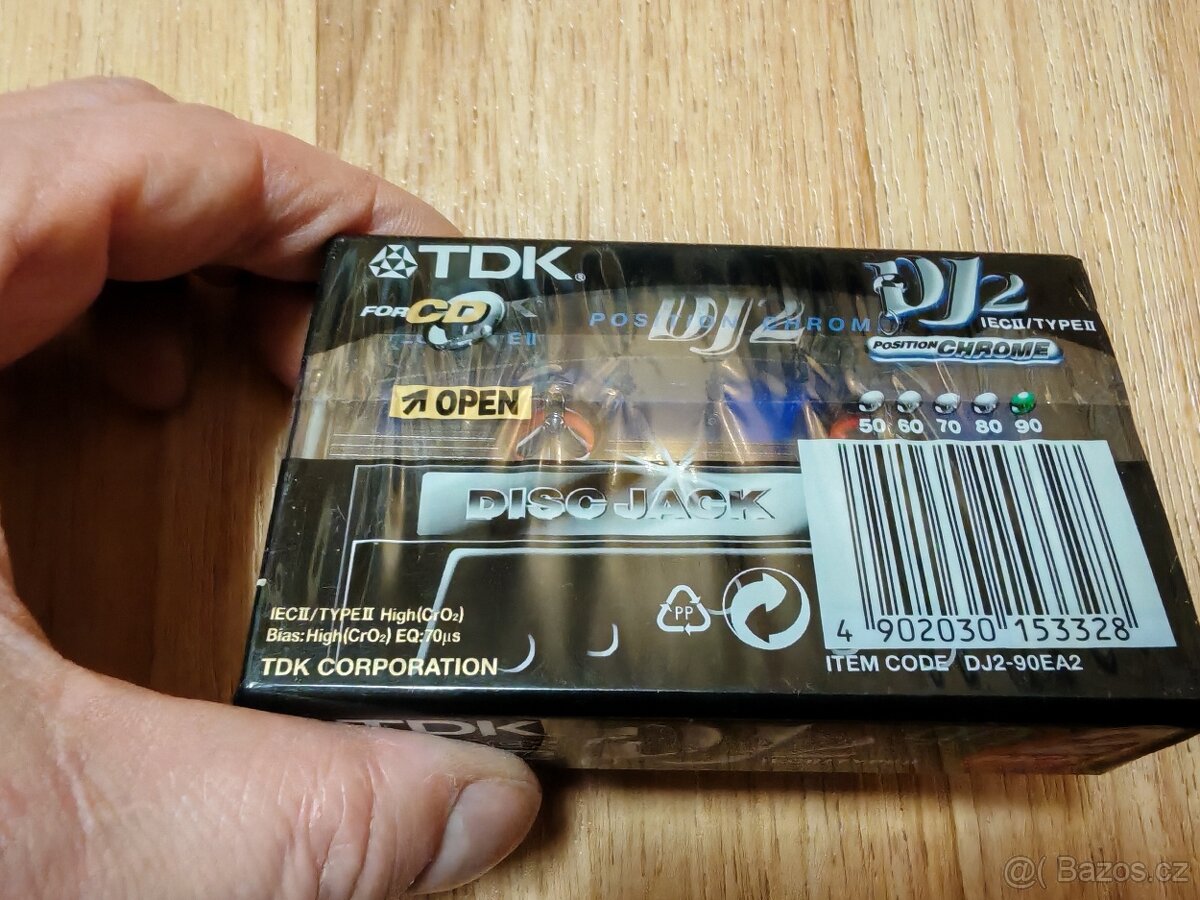 MC - TDK DJ2 - DJ 2 - for CD - 2ks - 90 minut - 2