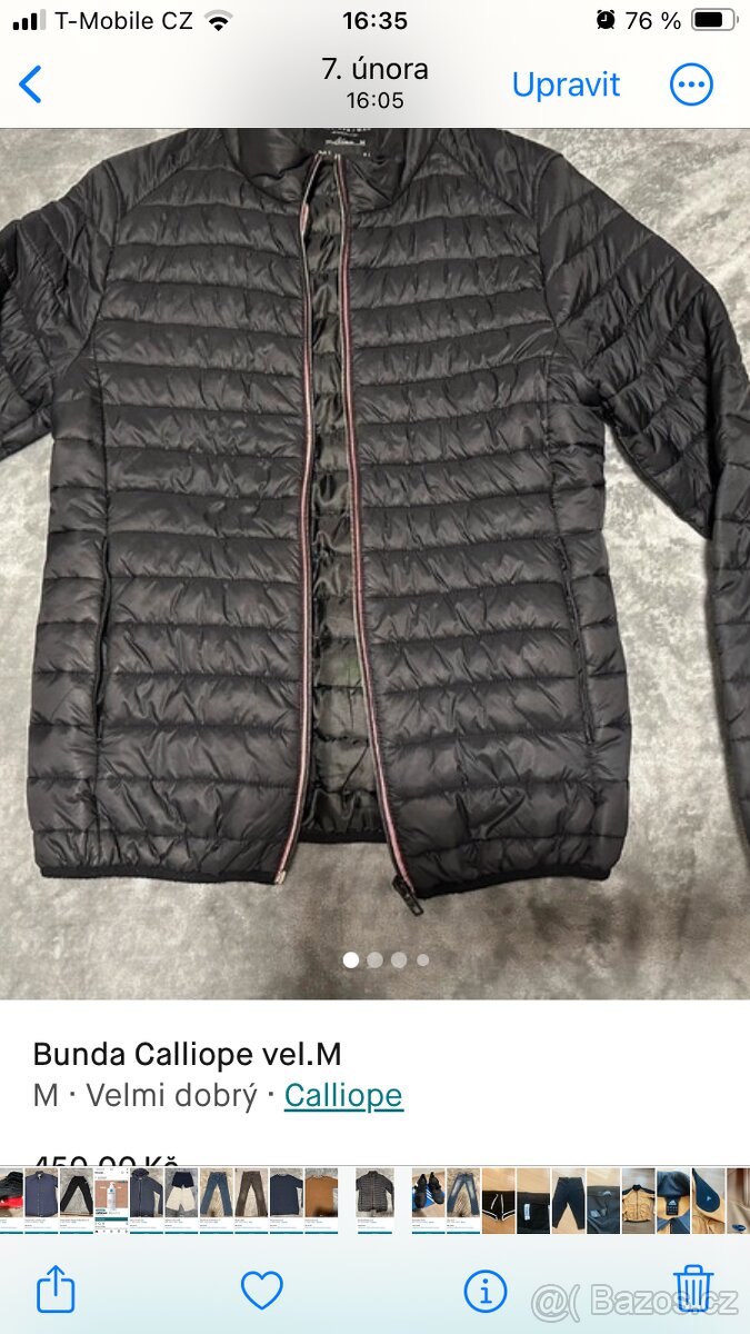 Pánská bunda vel.M zn. Calliope - 2