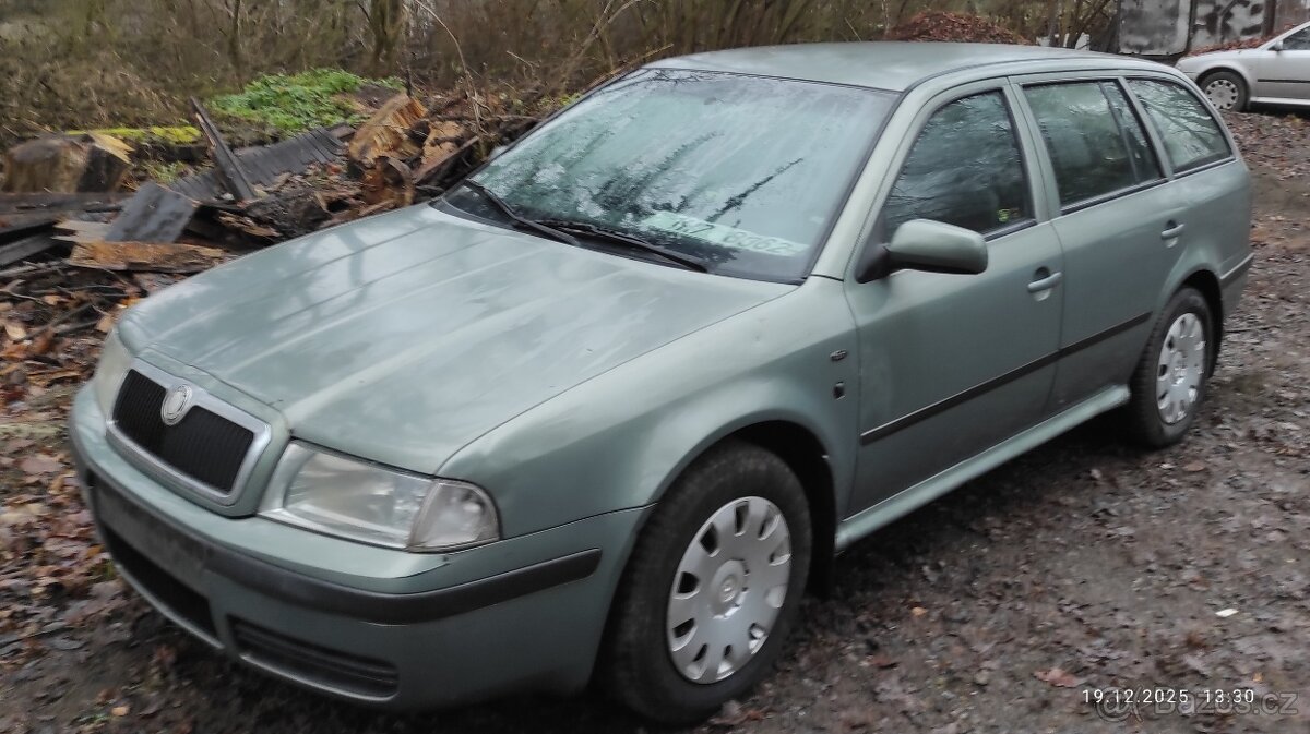 Škoda Octavia combi 1.9Tdi 66kw jako celek na ND pojízdné - 2