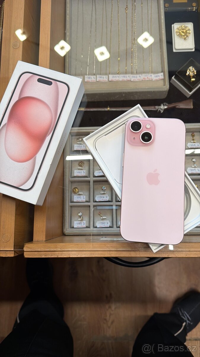 IPhone 15 128Gb růžový - 2