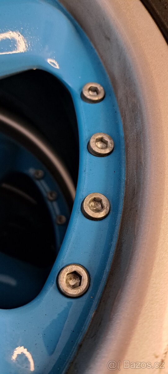 Alu kola 7Jx15H2 modré - 2