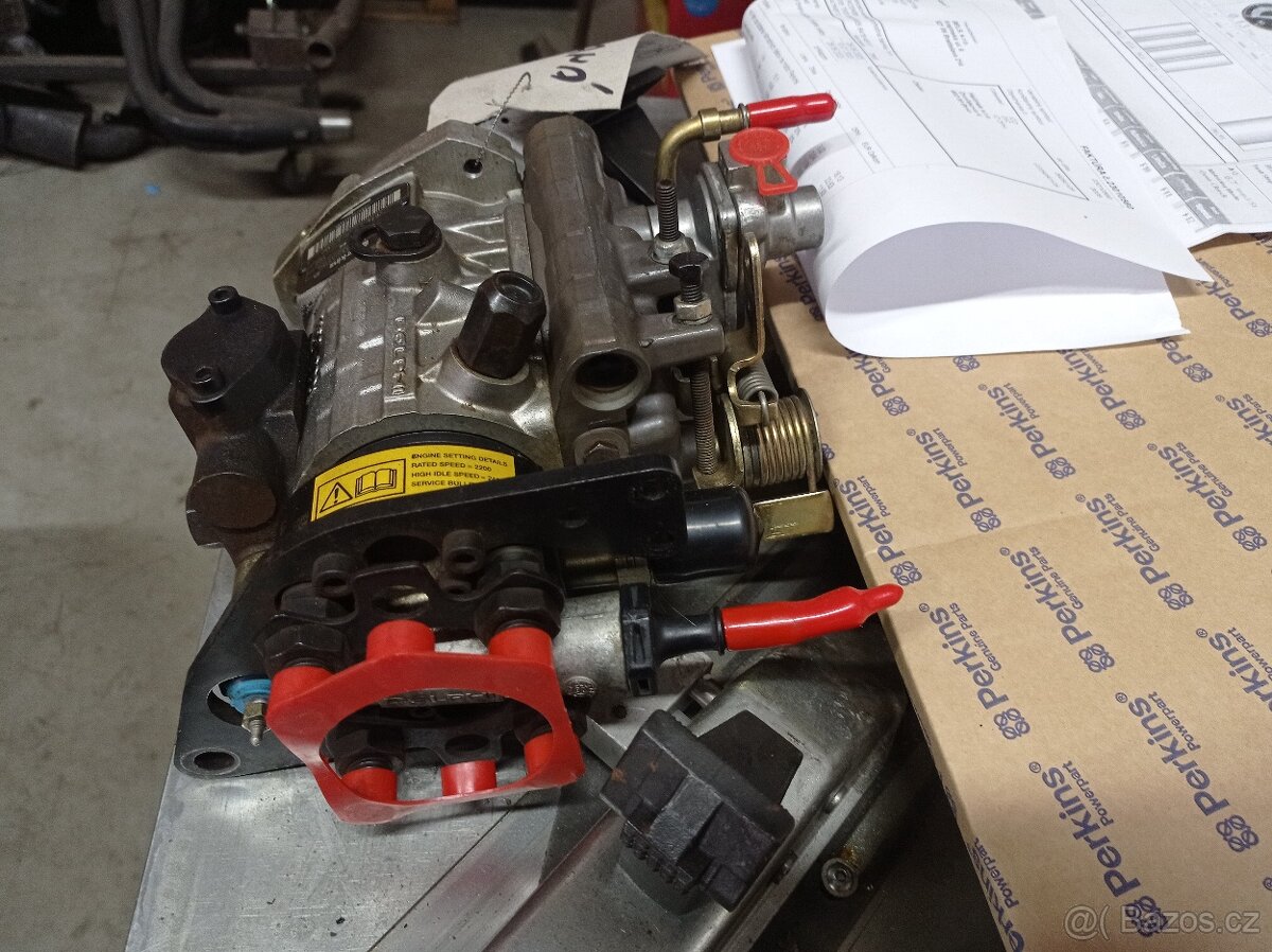 Fermec 860, Terex, čerpadlo Perkins, Delphi - 2