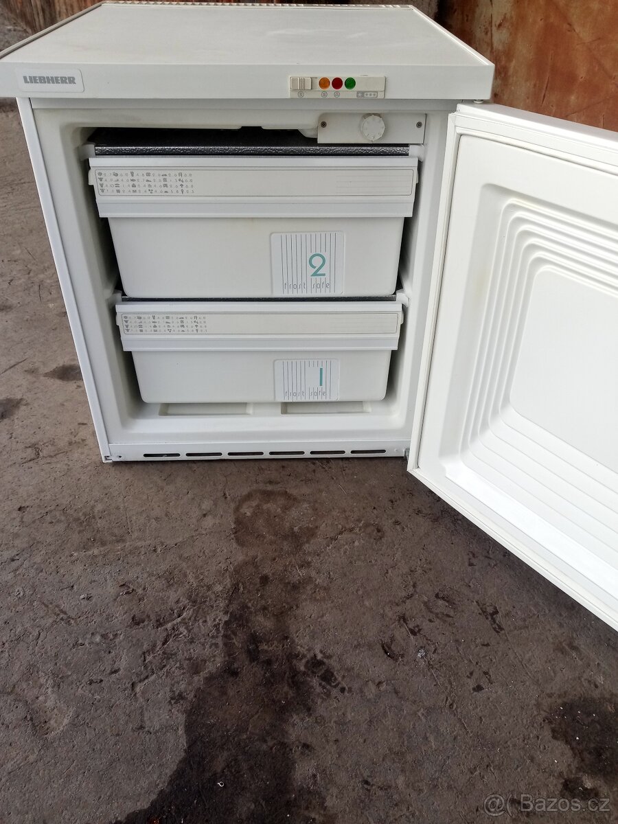 Mrazák Liebherr - 2 velké šuplíky - 2