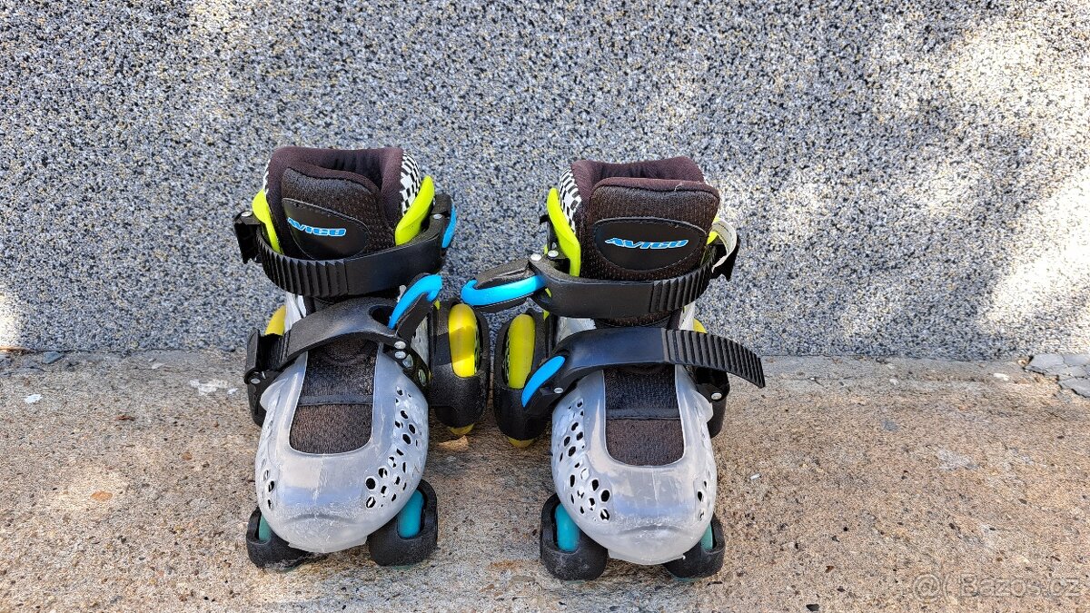 Nastavitelné dětské kolečkové brusle 26-29 - 2