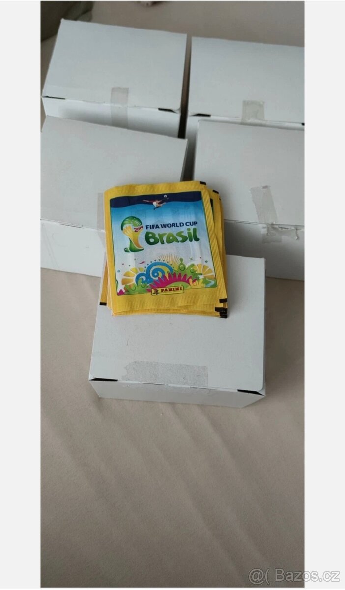 World cup 2014 panini samolepky - 2