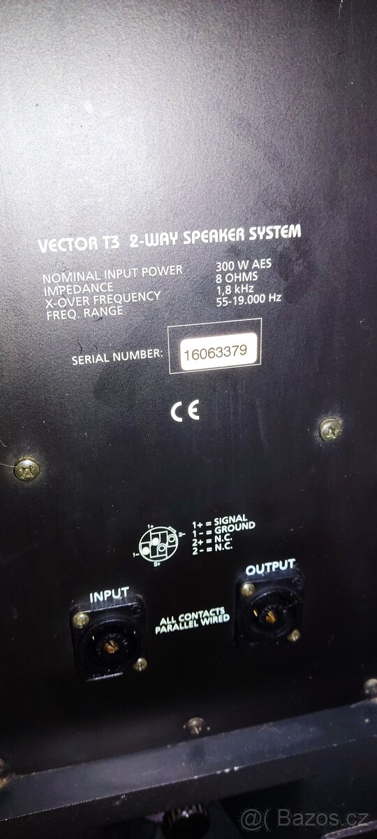 Pasivní repro soustava Zeck Vector T3 - 2