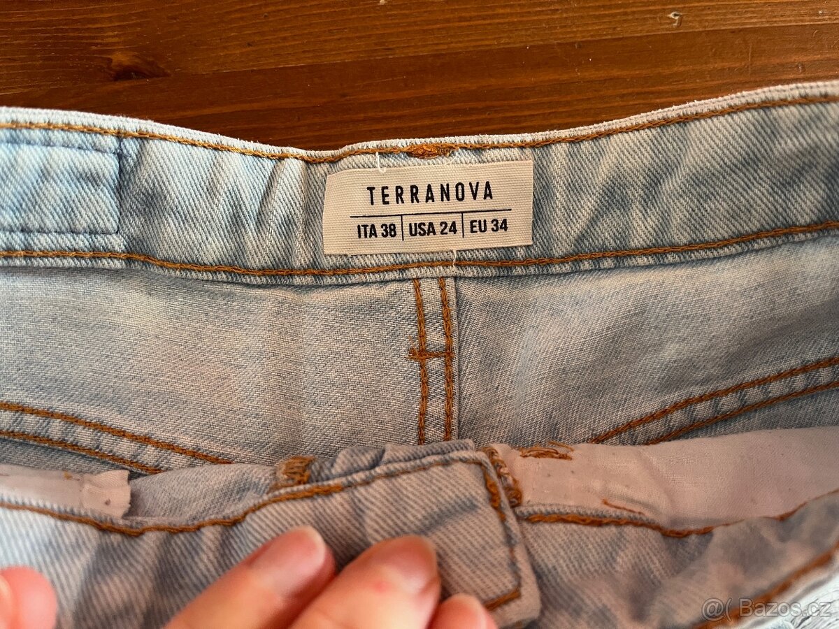 Džínové kraťasy Terranova, vel. 34 - 2