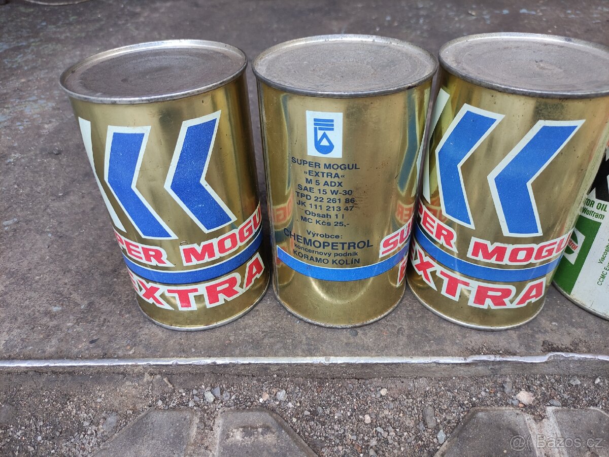 Retro balení motorový olej - 2