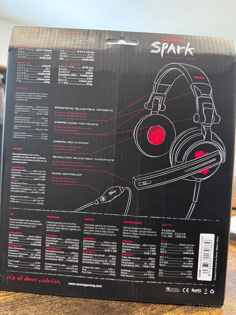 Herní sluchátka OZINE Spark Nové - 2