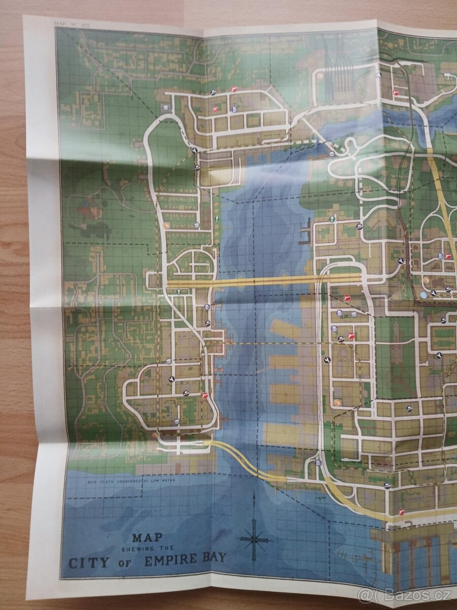 Mafia II plakát - mapa - 2
