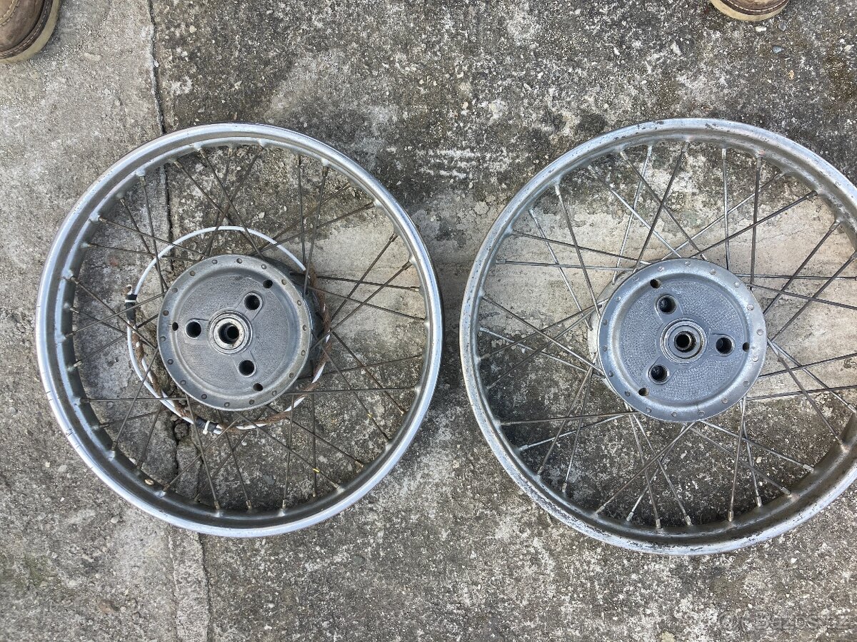 Prodám ráfky jawa pionýr - 2