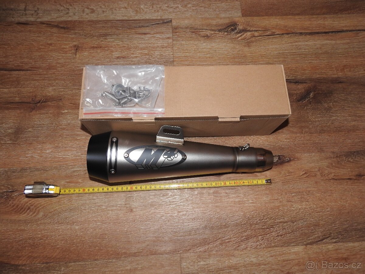 Laděný výfuk celonerezový matný Nový - 2