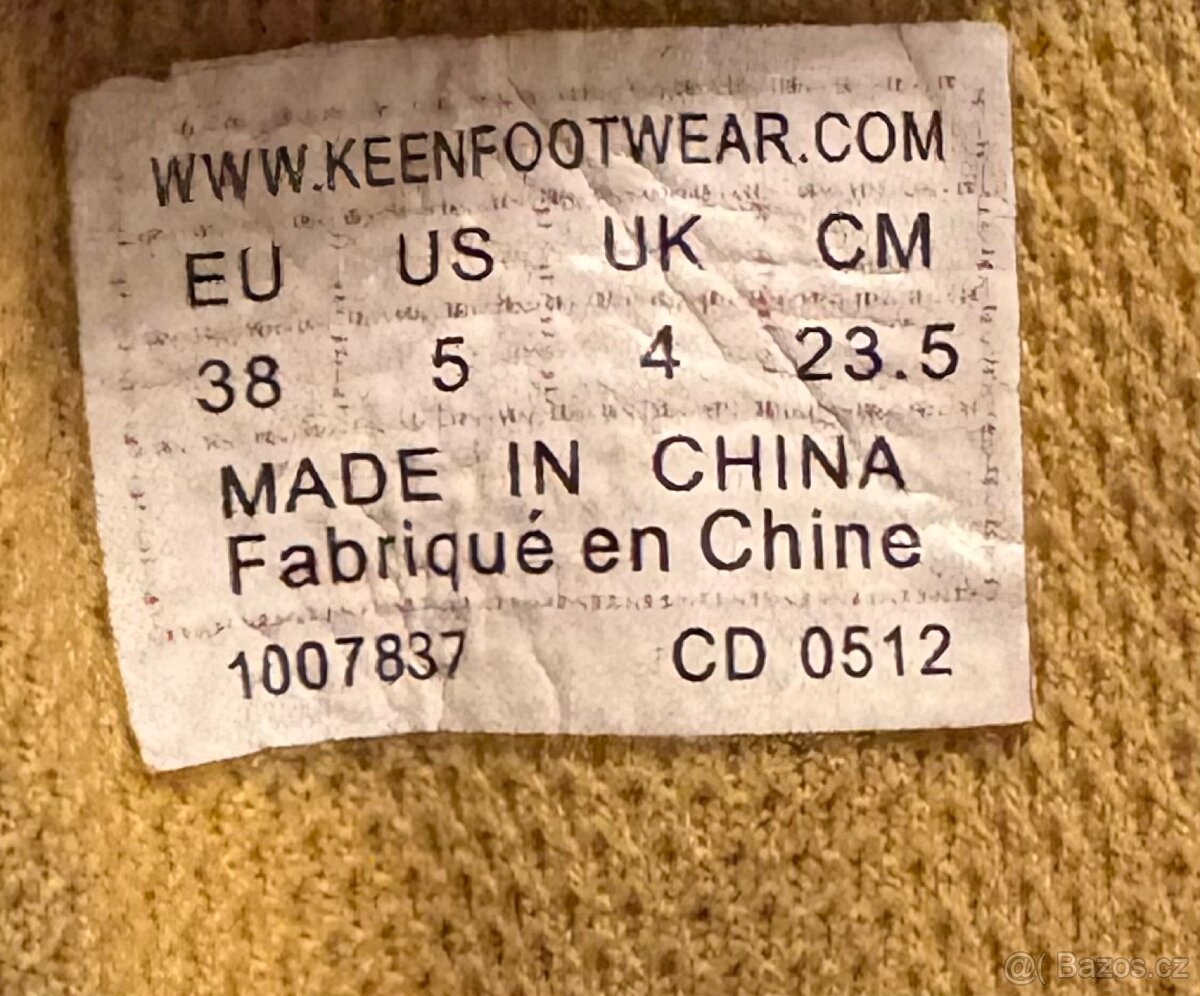 KEEN DRY WATERPROOF Black Gray 38 (23,5cm) - 2