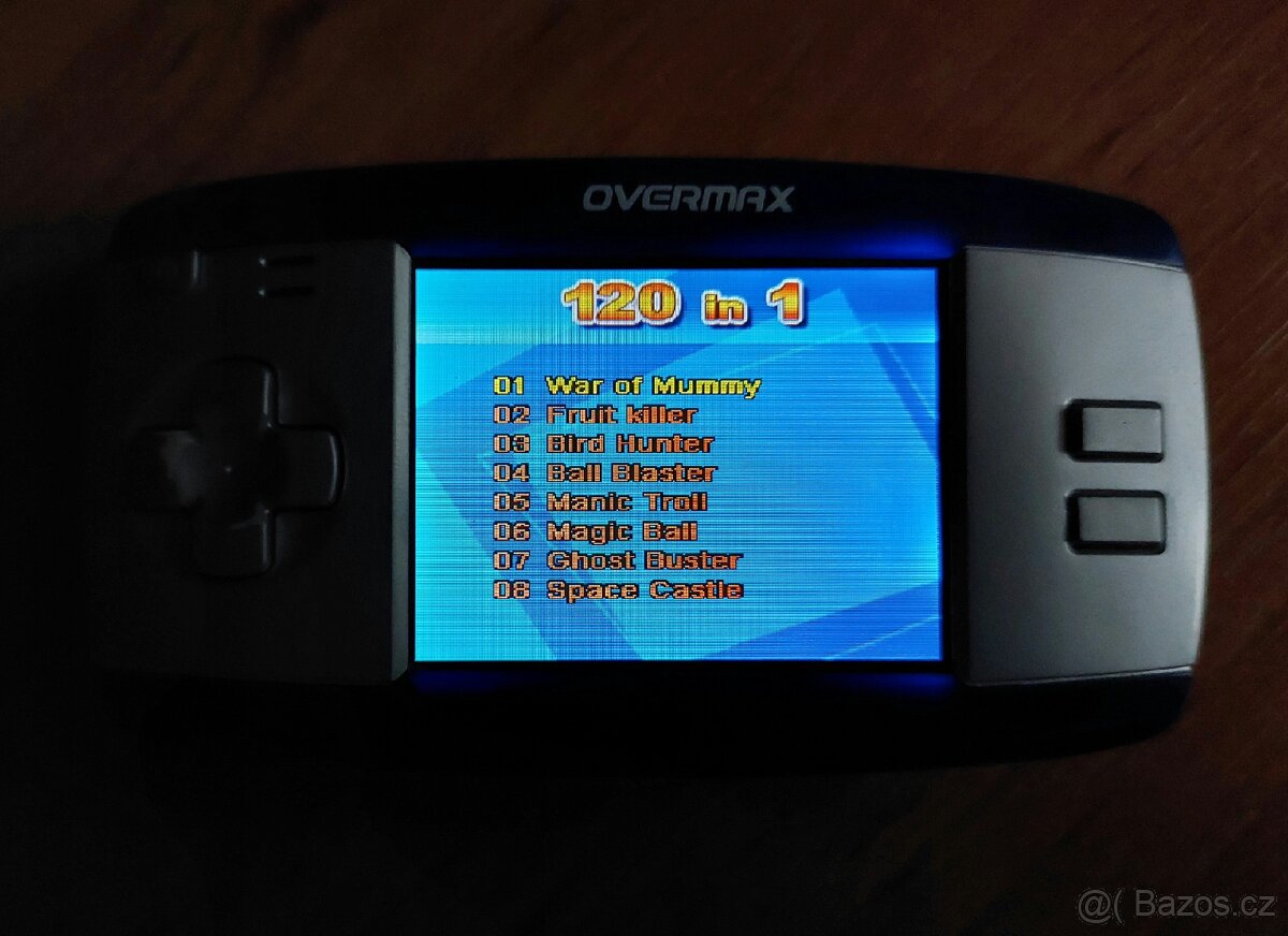 Herní konzole Overmax, 120 her - 2