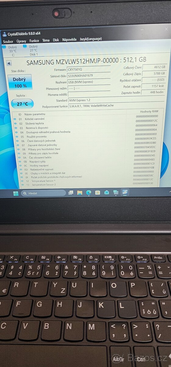 M.2 samsung 512gb - 2