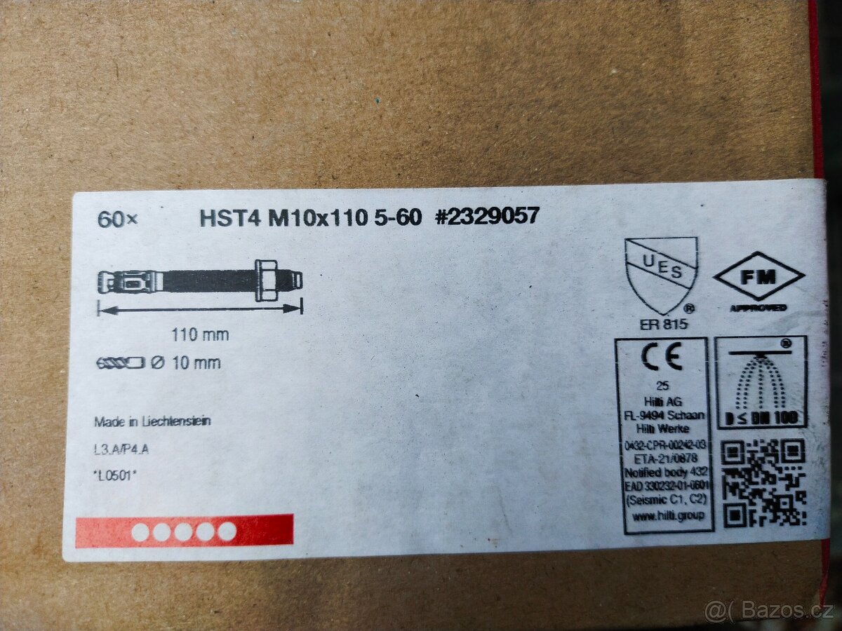 Hilti kotva do betonu - 2